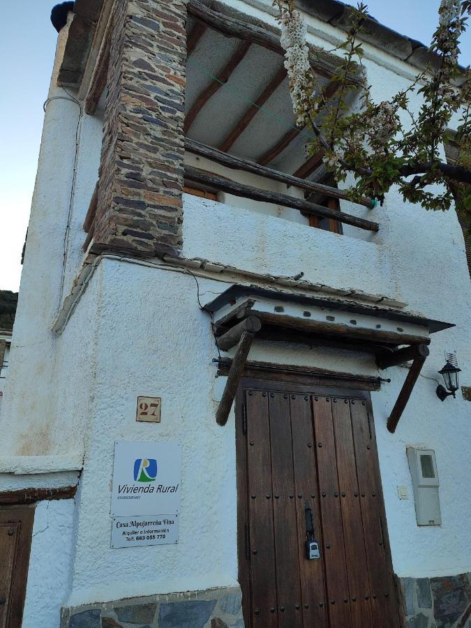 Casa Alpujarrena Fina Numero 27 Bubión Exterior foto
