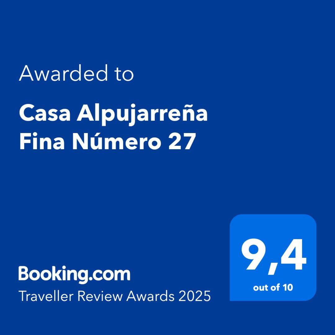 Casa Alpujarrena Fina Numero 27 Bubión Exterior foto